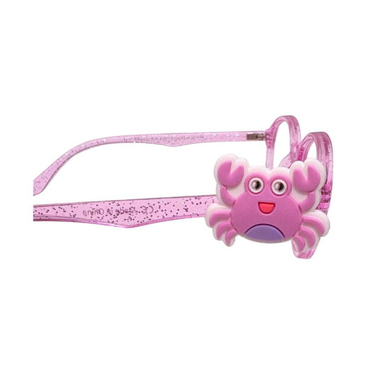Crab Glasses Charm: Fun Summer Kids Sunglass Accessory