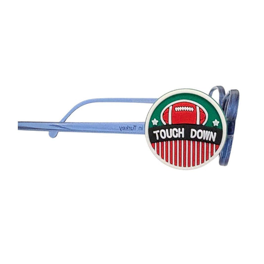 Football Glasses Charm: Fun Eyewear Accessory for Kids