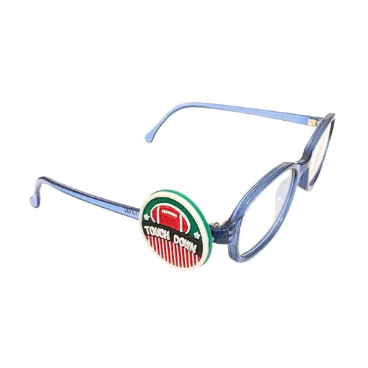 Football Glasses Charm: Fun Eyewear Accessory for Kids
