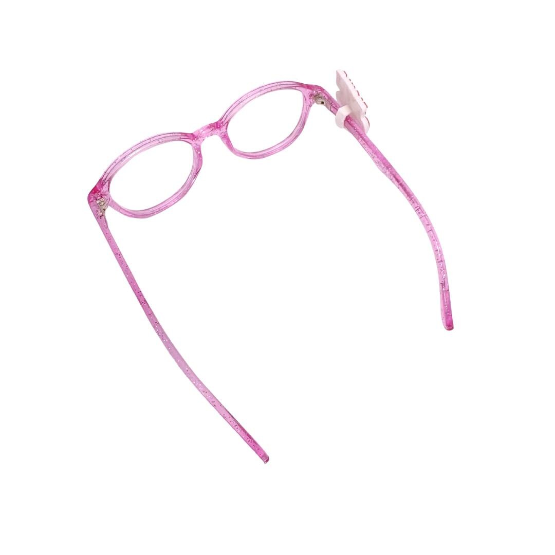 Breast Cancer Awareness Football Glasses Charm: Personalized Eyewear Accessory