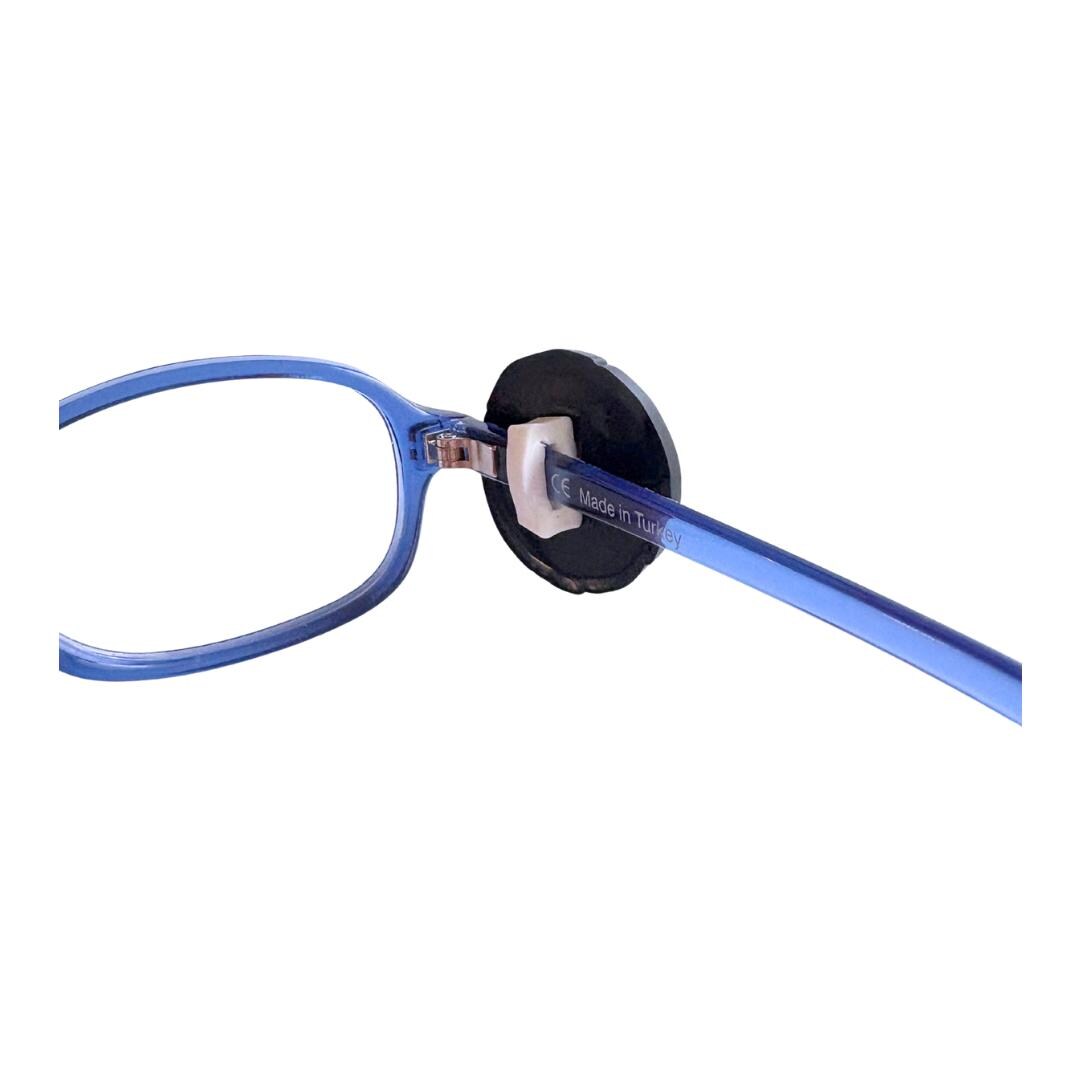 Chocolate Donut Glasses Charm for Kids: Fun Eyeglass Accessory