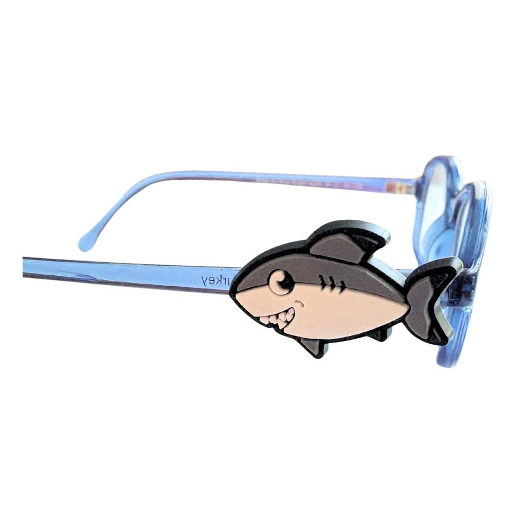 Shark Glasses Charm for Kids: Fun Eyeglass Accessory