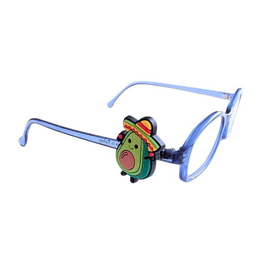 Avocado Glasses Charm for Kids: Fun Eyeglass Accessory