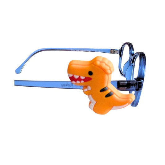 T-Rex Dinosaur Glasses Charm for Kids: Fun Eyeglass Accessory