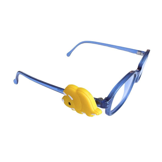 Triceratops Dinosaur Glasses Charm for Kids: Fun Eyeglass Accessory