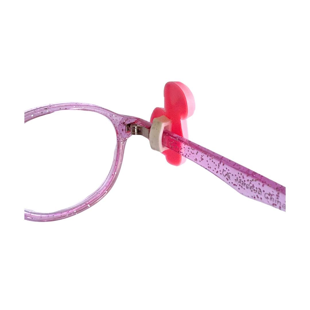 Long Neck Dinosaur Glasses Charm for Kids: Fun Eyeglass Accessory