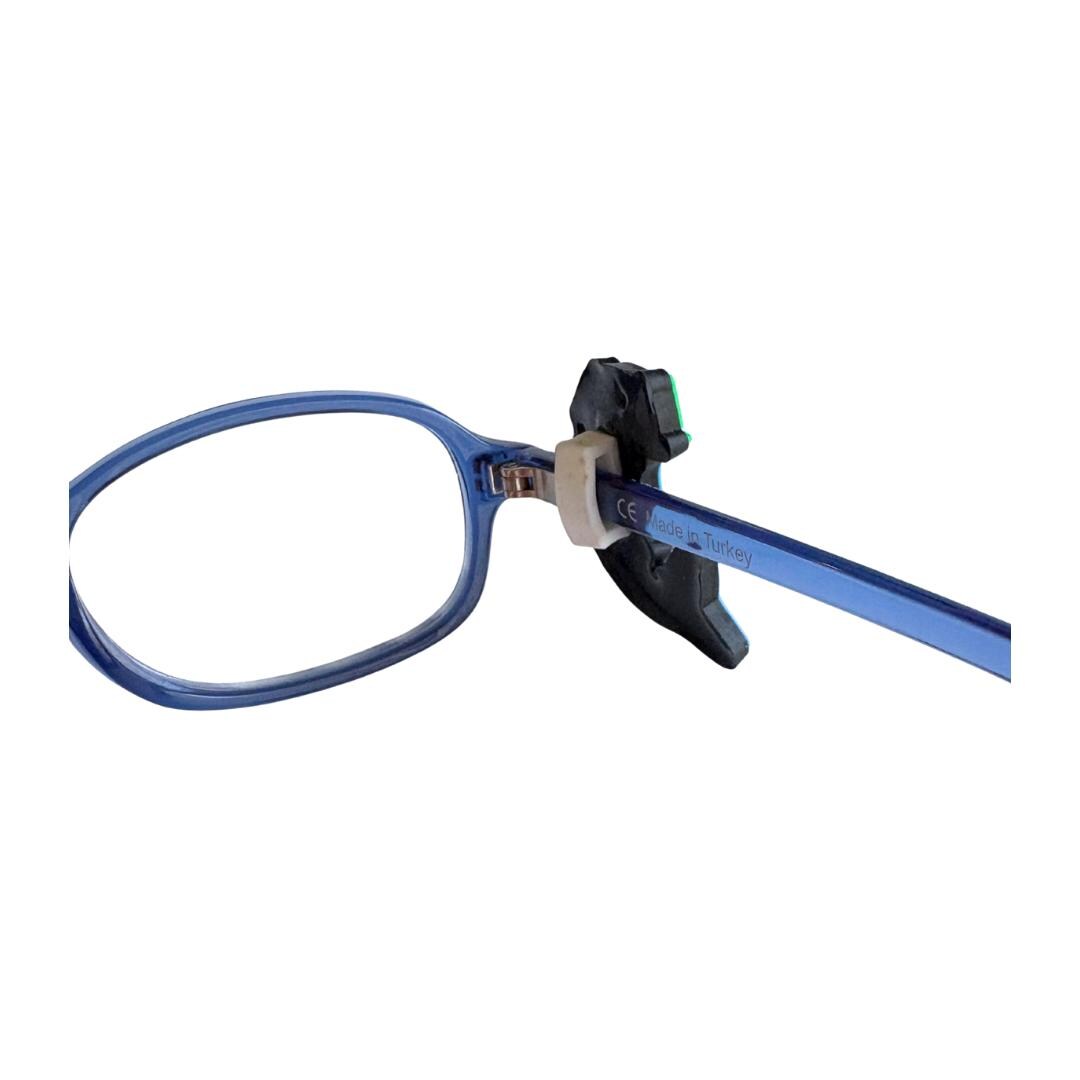 Bass Fishing Glasses Charm for Kids: Fun Fish Eyeglass Accessory