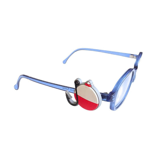 Bobber and Fish Hook Glasses Charm for Kids: Fun Fishing Eyeglass Accessory