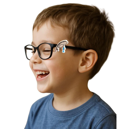 Fishing Pole Glasses Charm for Kids: Fun Fish Eyeglass Accessory