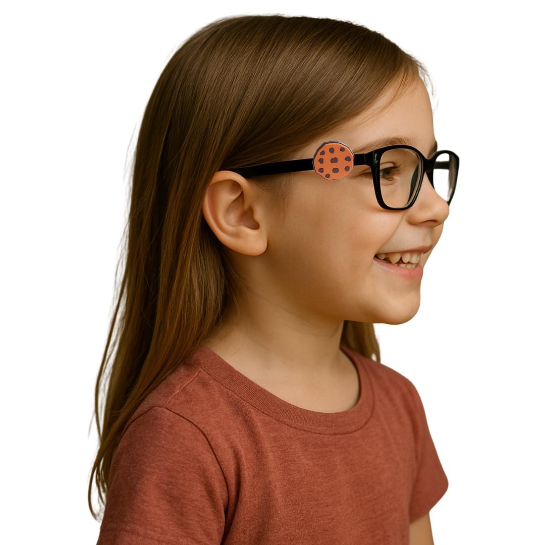 Chocolate Chip Cookie Glasses Charm for Kids: Fun Eyeglass Accessory