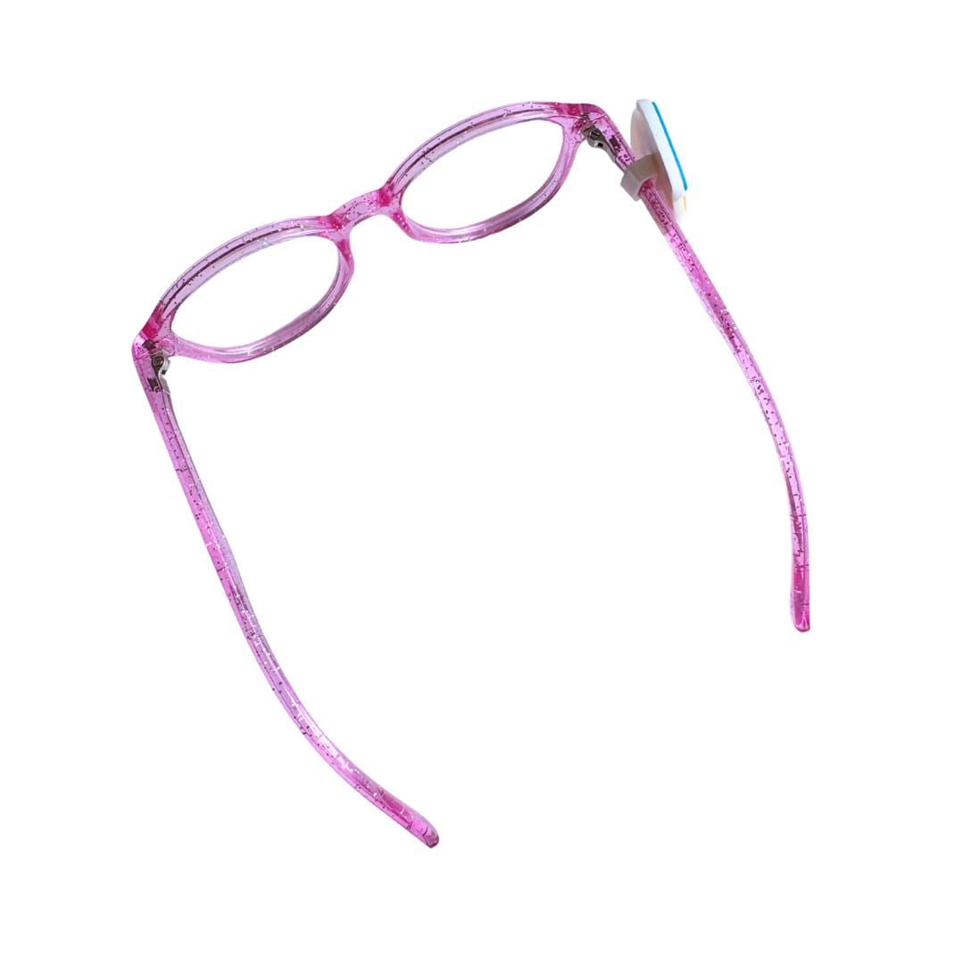 Angel Smiley Face Lightning Eyes Glasses Charm for Kids: Fun Eyeglass Accessory