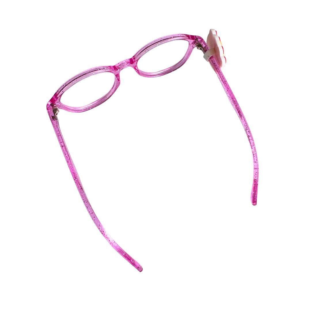 Heart Eyes Smiley Face Glasses Charm for Kids: Fun Eyeglass Accessory