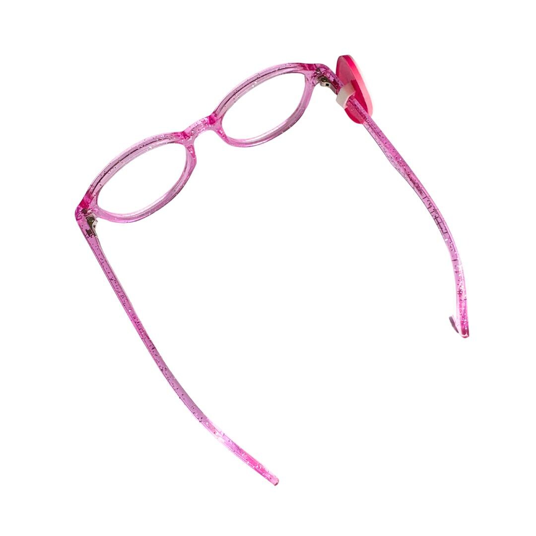 Girl Power Glasses Charm for Kids: Fun Eyeglass Accessory