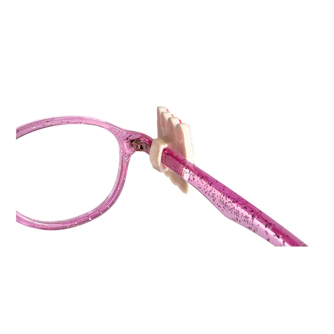 Lipstick Makeup Glasses Charm for Kids: Fun Eyeglass Accessory