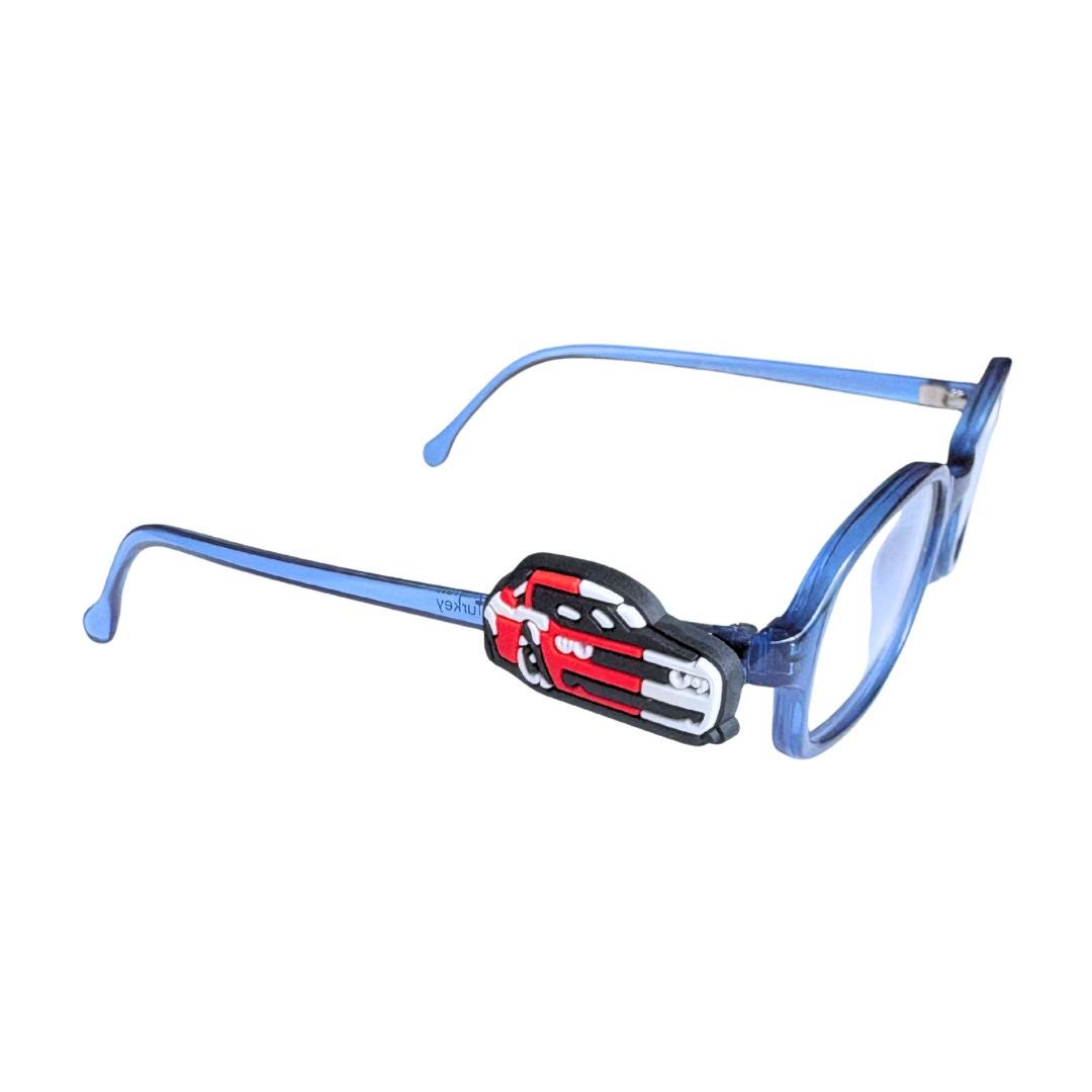 Charger Muscle Car Glasses Charm for Kids | Fun Eyeglass Accessory