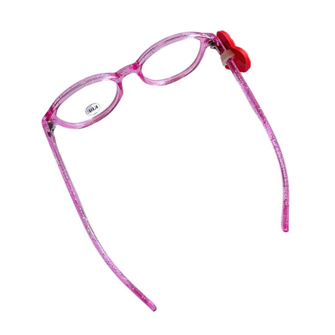Red Heart Valentines Day Charm | Fun Glasses Accessories for Kids