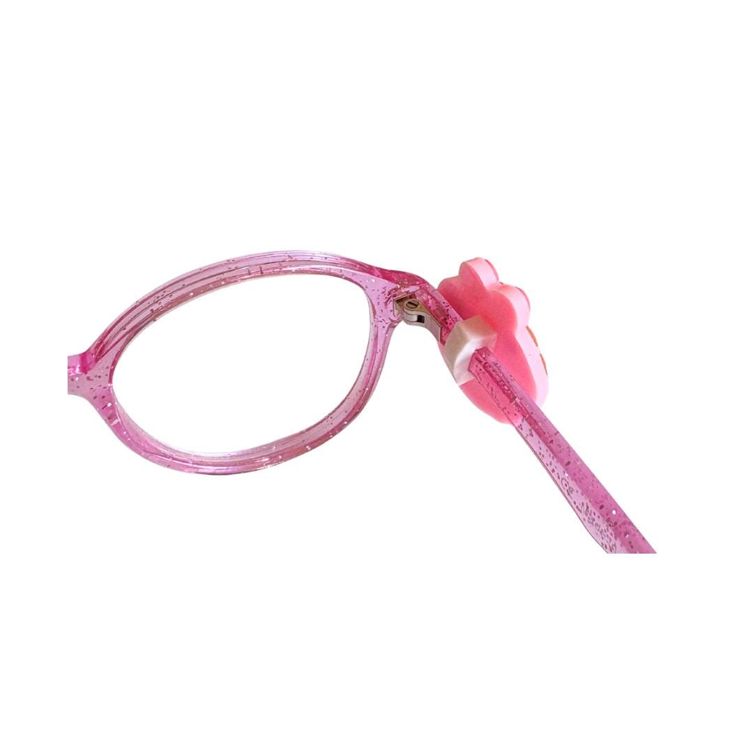 Cutie Strawberry Donut Glasses Charm for Kids: Fun Eyeglass Accessory