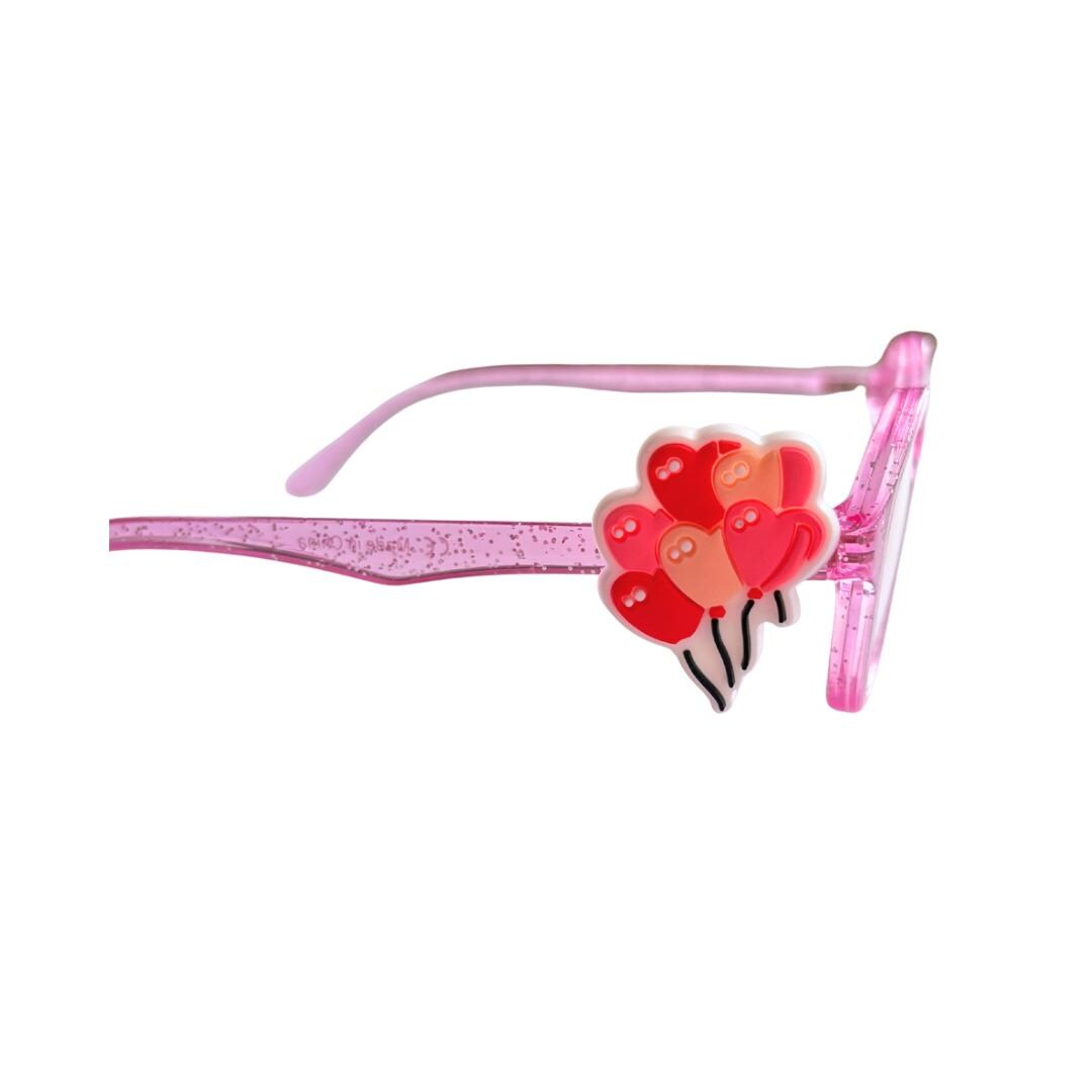 Valentines Day Balloons Charm | Fun Glasses Accessories for Kids