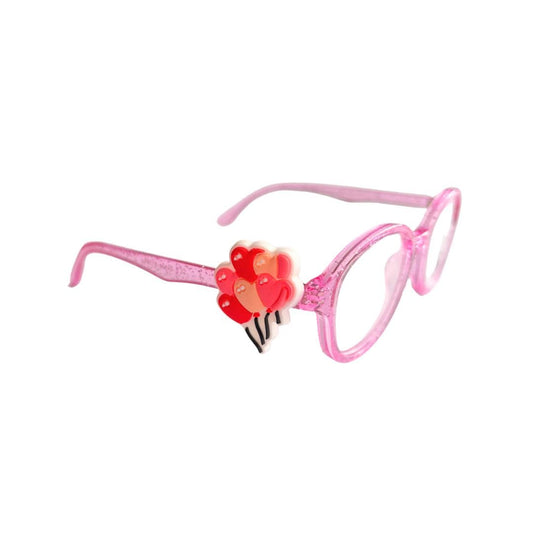 Valentines Day Balloons Charm | Fun Glasses Accessories for Kids