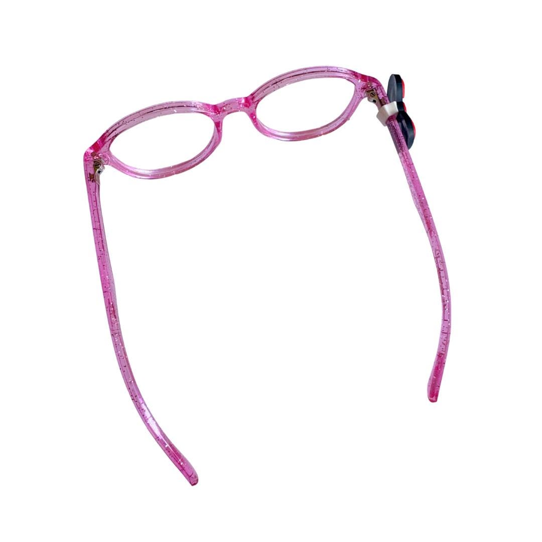 Red Bow Glasses Charm: Fun Kids Eyeglass Accessory