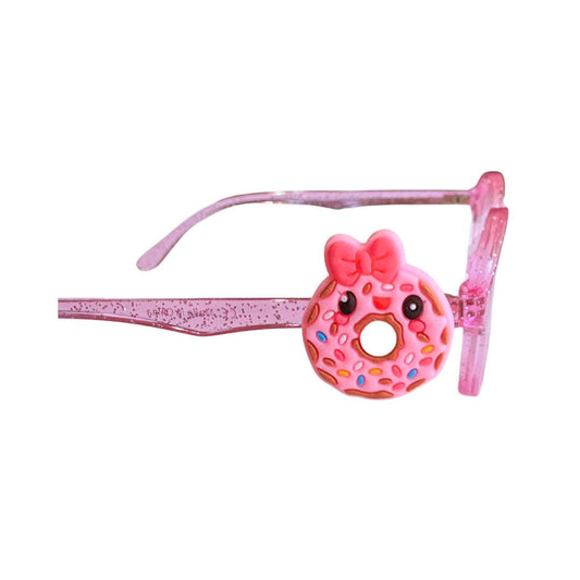 Cutie Strawberry Donut Glasses Charm for Kids: Fun Eyeglass Accessory