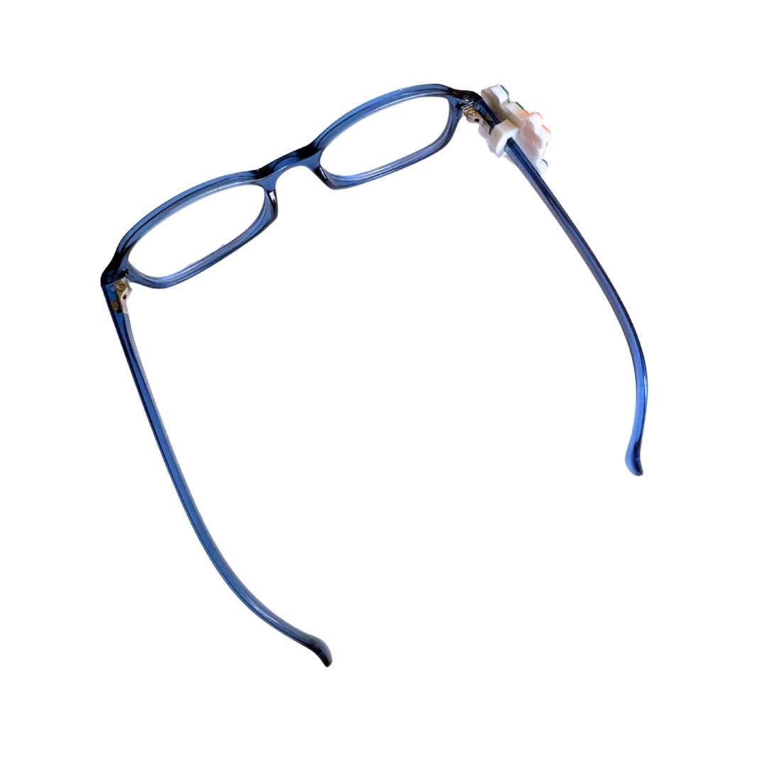 Autism Puzzle Piece with Heart Glasses Charm for Kids: Fun Eyeglass Accessory