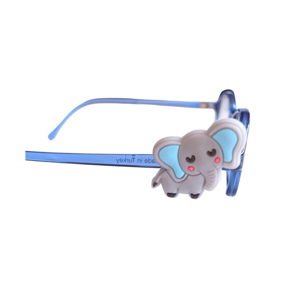 Elephant Glasses Charm for Kids: Fun Animal Eyeglass Accessory