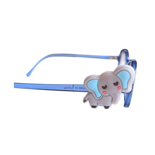 Elephant Glasses Charm for Kids: Fun Animal Eyeglass Accessory