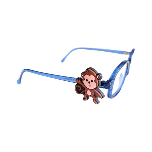Monkey Glasses Charm for Kids: Fun Animal Eyeglass Accessory