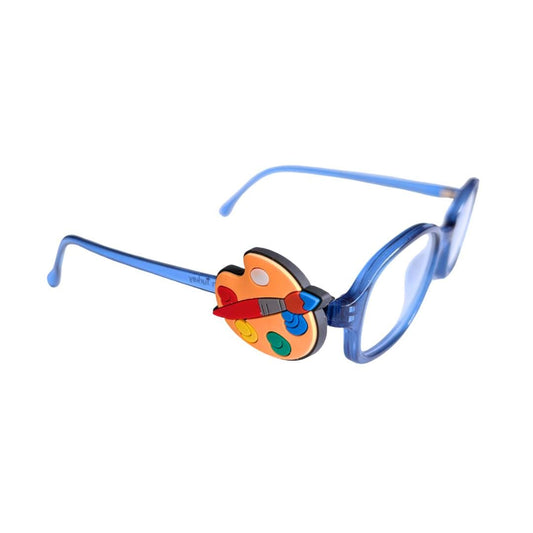Artist’s Palette Glasses Charm for Kids: Fun Back to School Painting Accessory
