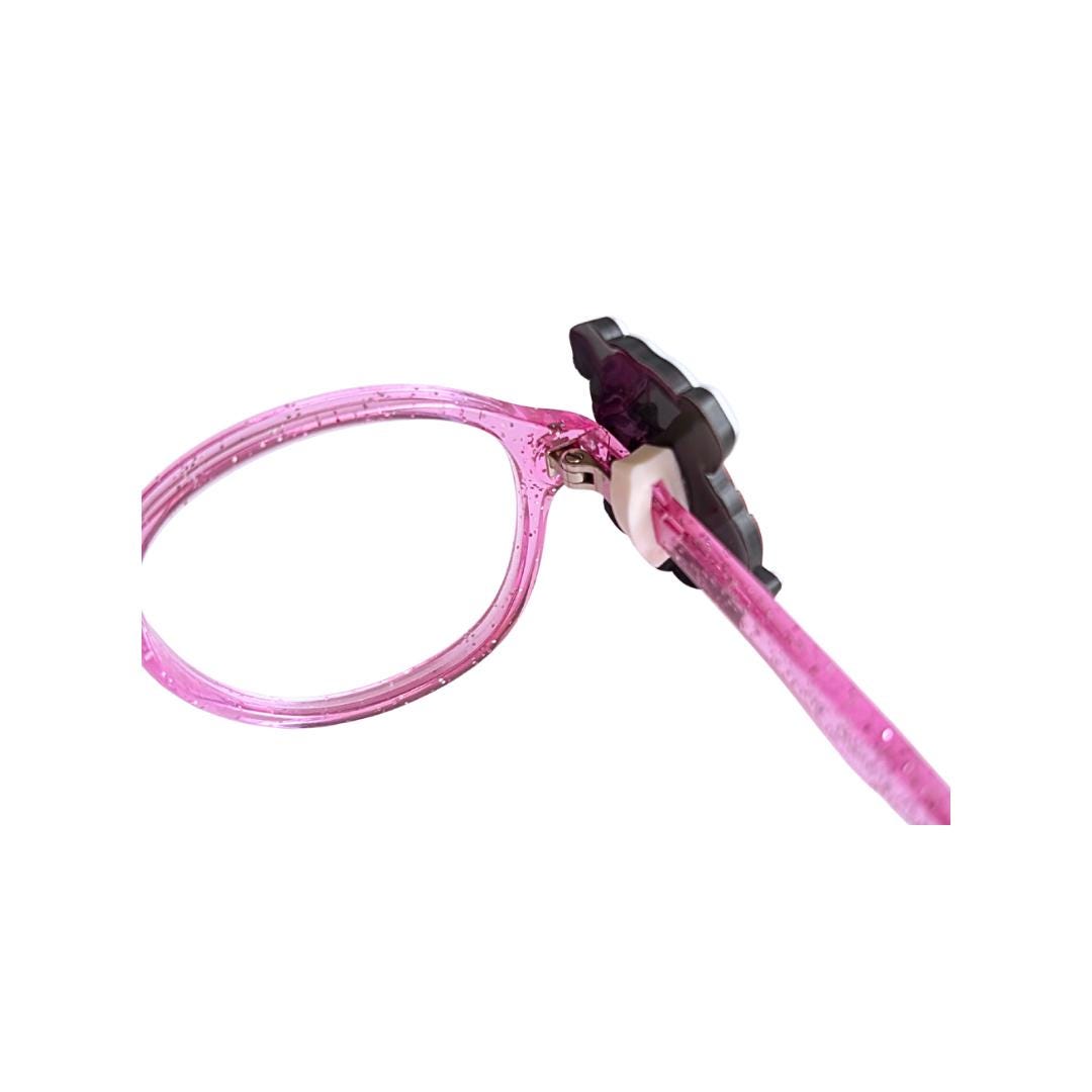 Bulldog Pet Glasses Charm for Kids: Fun Eyeglass Accessory