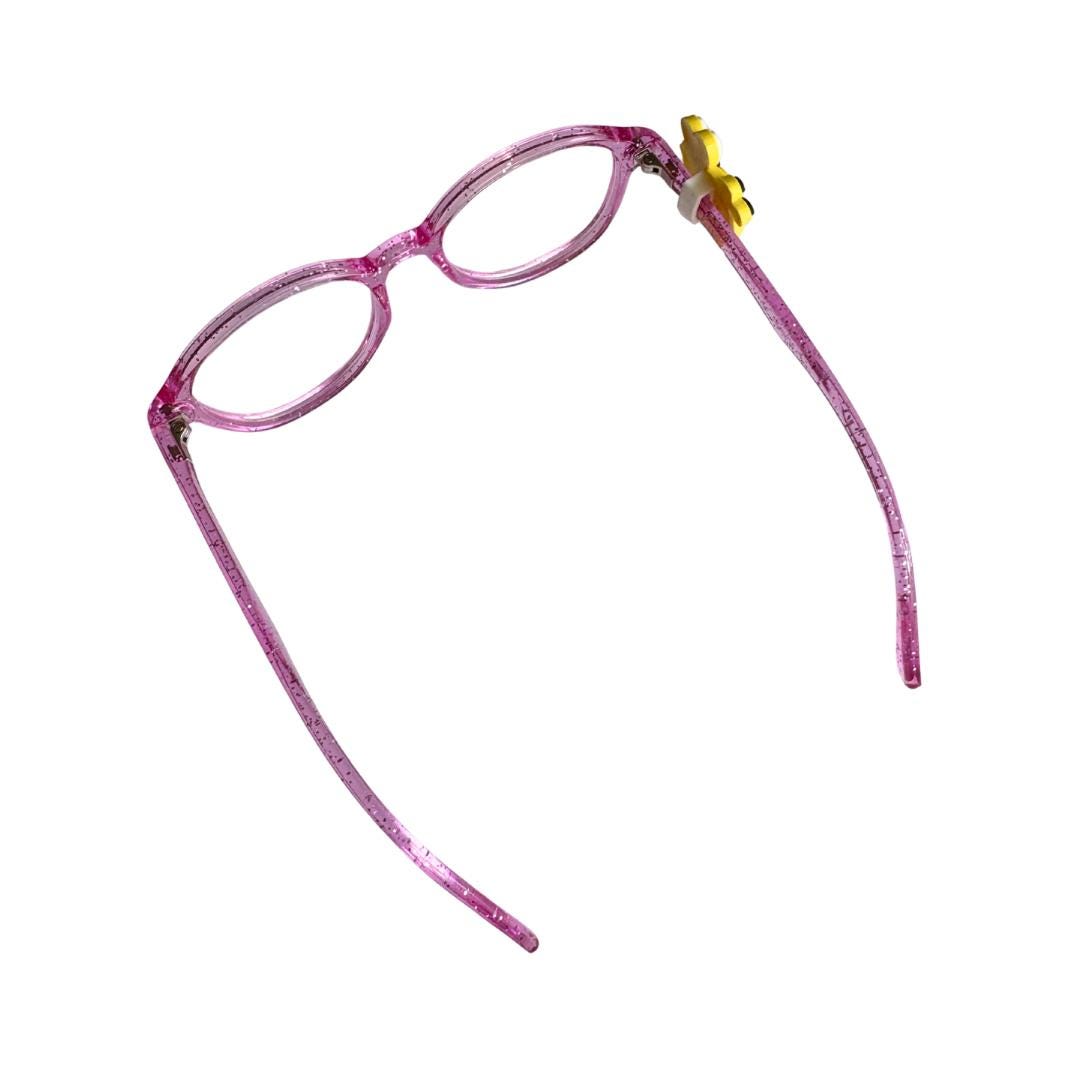 Bumble Bee Glasses Charm for Kids: Fun Bug Animal Eyeglass Accessory