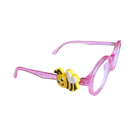 Bumble Bee Glasses Charm for Kids: Fun Bug Animal Eyeglass Accessory