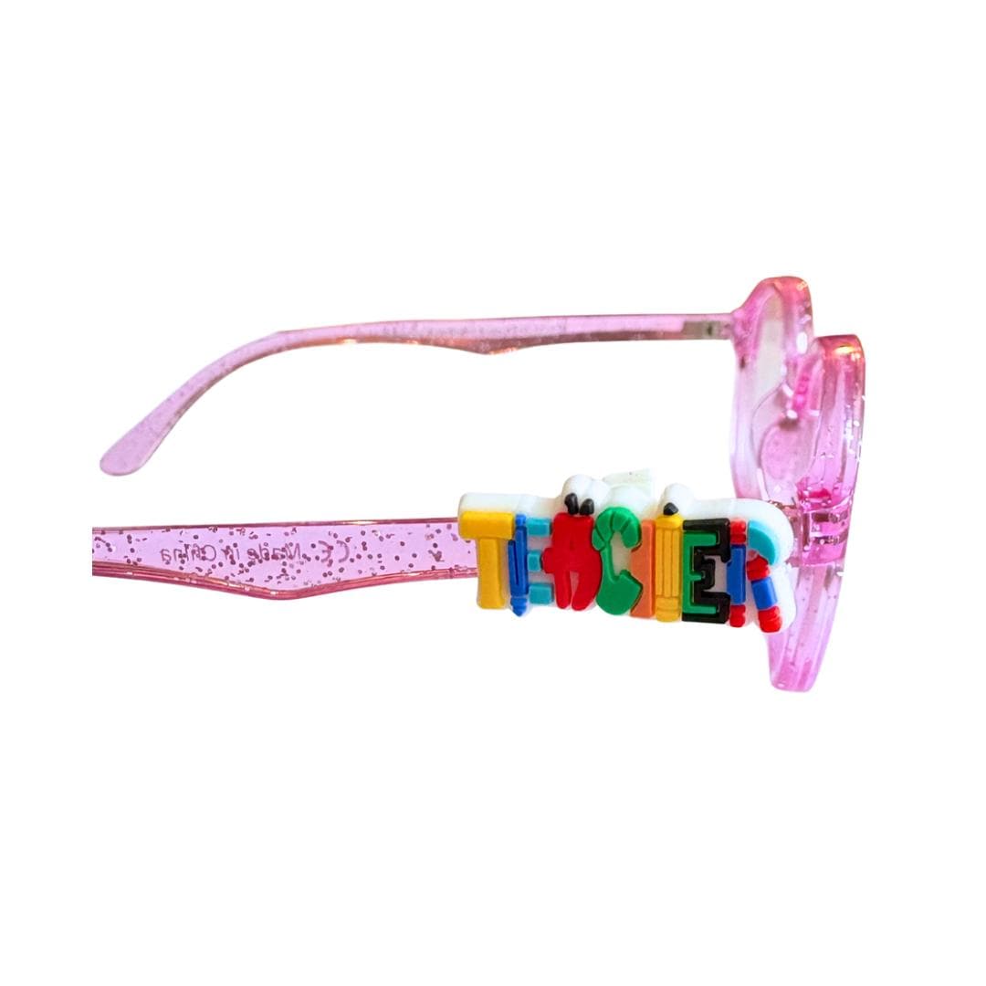 Teacher Glasses Charm for Kids: Fun Teaching Eyeglass Accessory