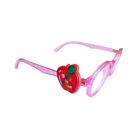 Back to School Apple Glasses Charm for Kids: Fun School Eyeglass Accessory