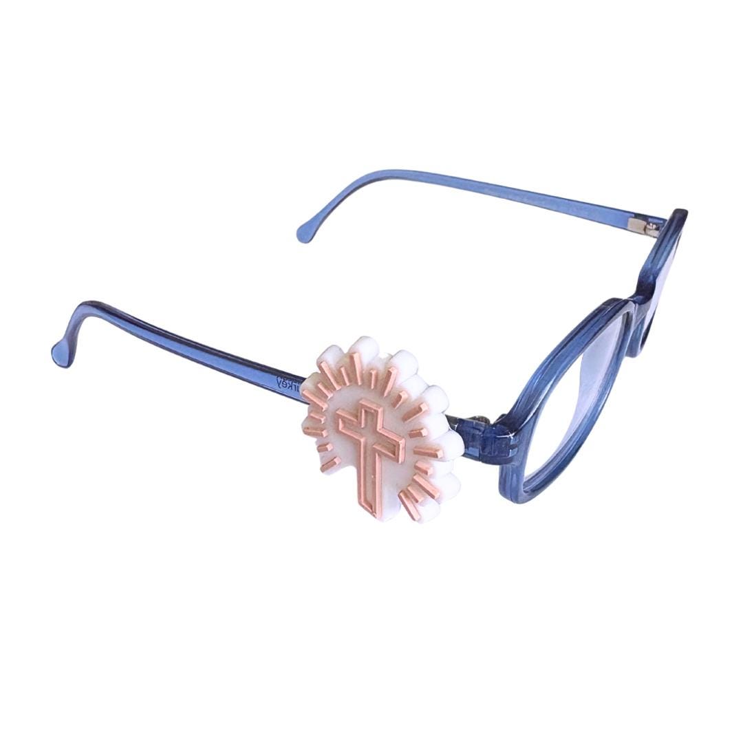 Holy Cross Glasses Charm for Kids: Fun Eyeglass Accessory