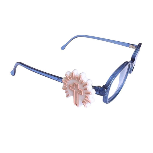 Holy Cross Glasses Charm for Kids: Fun Eyeglass Accessory