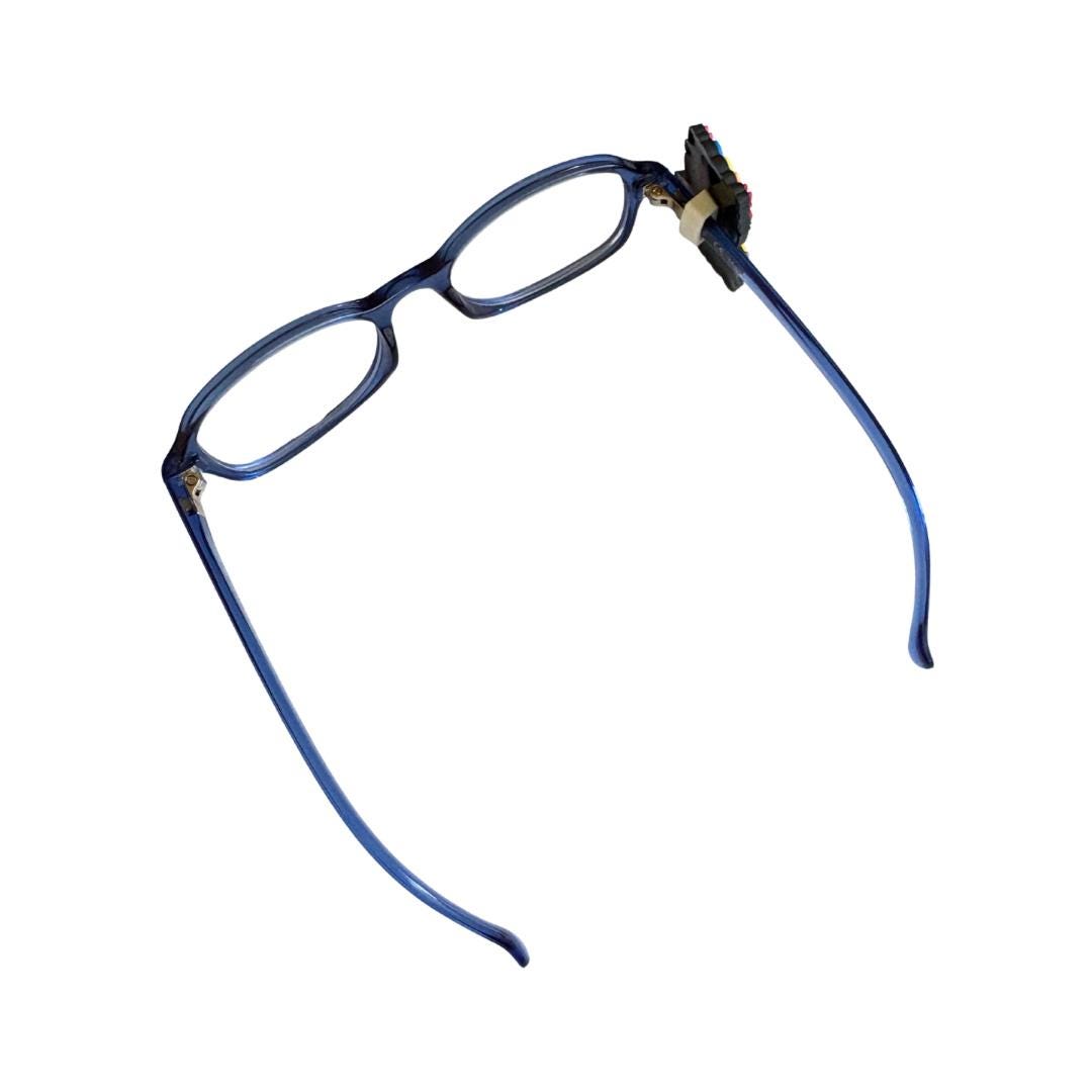 Happy 100 Days of School Glasses Charm for Kids: Fun School Eyeglass Accessory