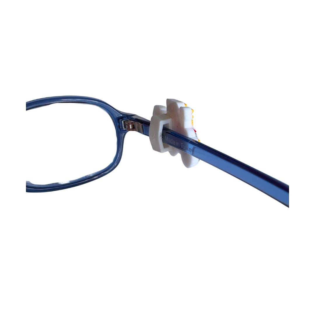 Little Tractor Glasses Charm for Kids: Fun Eyeglass Accessory