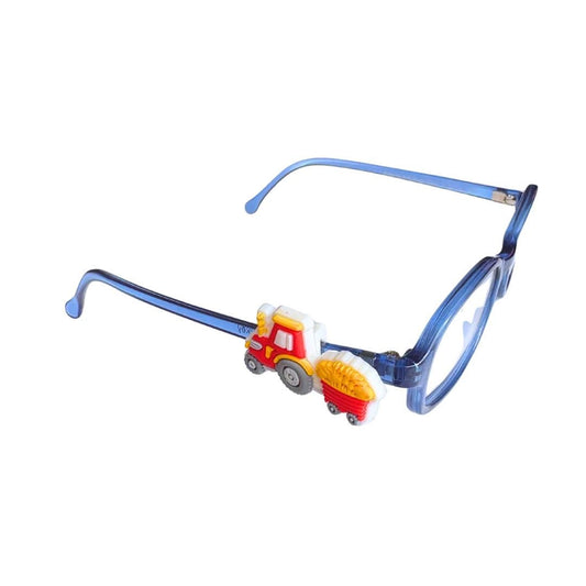 Little Tractor Glasses Charm for Kids: Fun Eyeglass Accessory