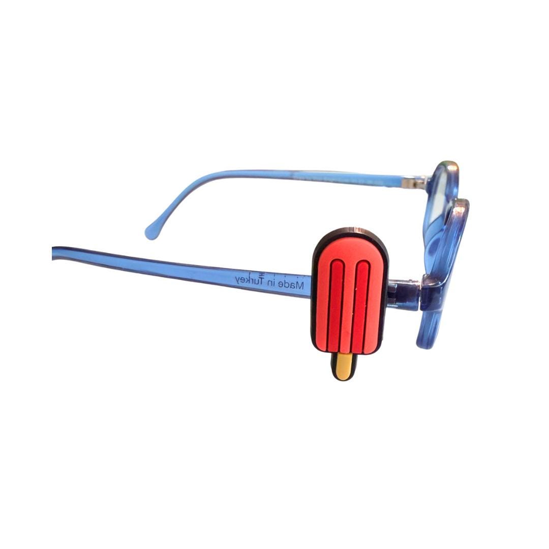 Popsicle Glasses Charm: Fun Summer Kids Sunglass Accessory