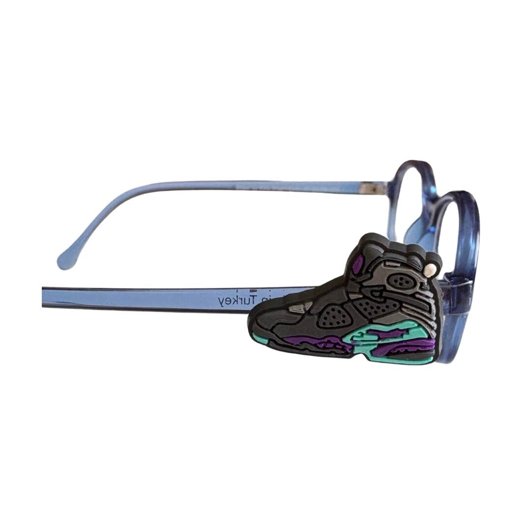 High Top Basketball Sports Shoe Eyeglass Charm for Kids: Personalized Glasses Accessory