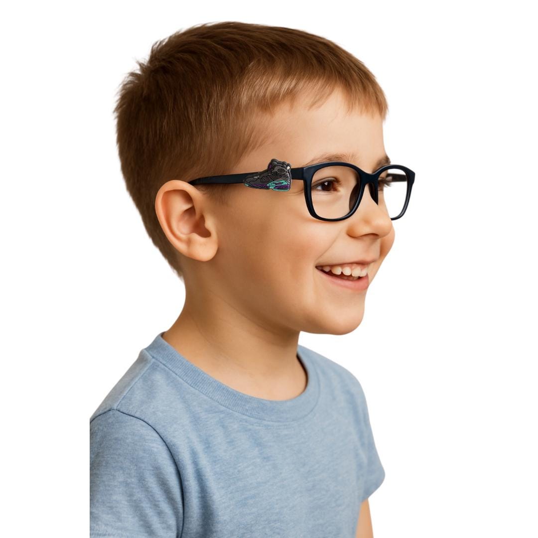 High Top Basketball Sports Shoe Eyeglass Charm for Kids: Personalized Glasses Accessory