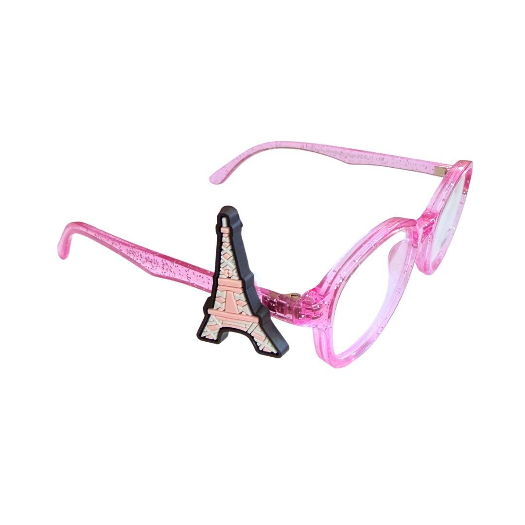 Paris Eiffel Tower Glasses Charm for Kids: Fun Eyeglass Accessory