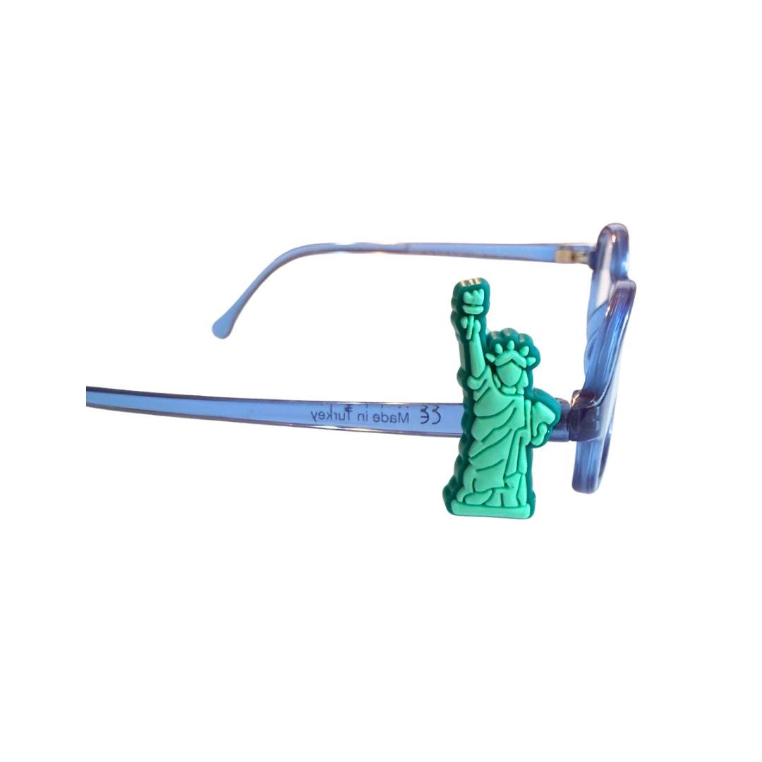 Statue of Liberty Glasses Charm for Kids: Fun Eyeglass Accessory