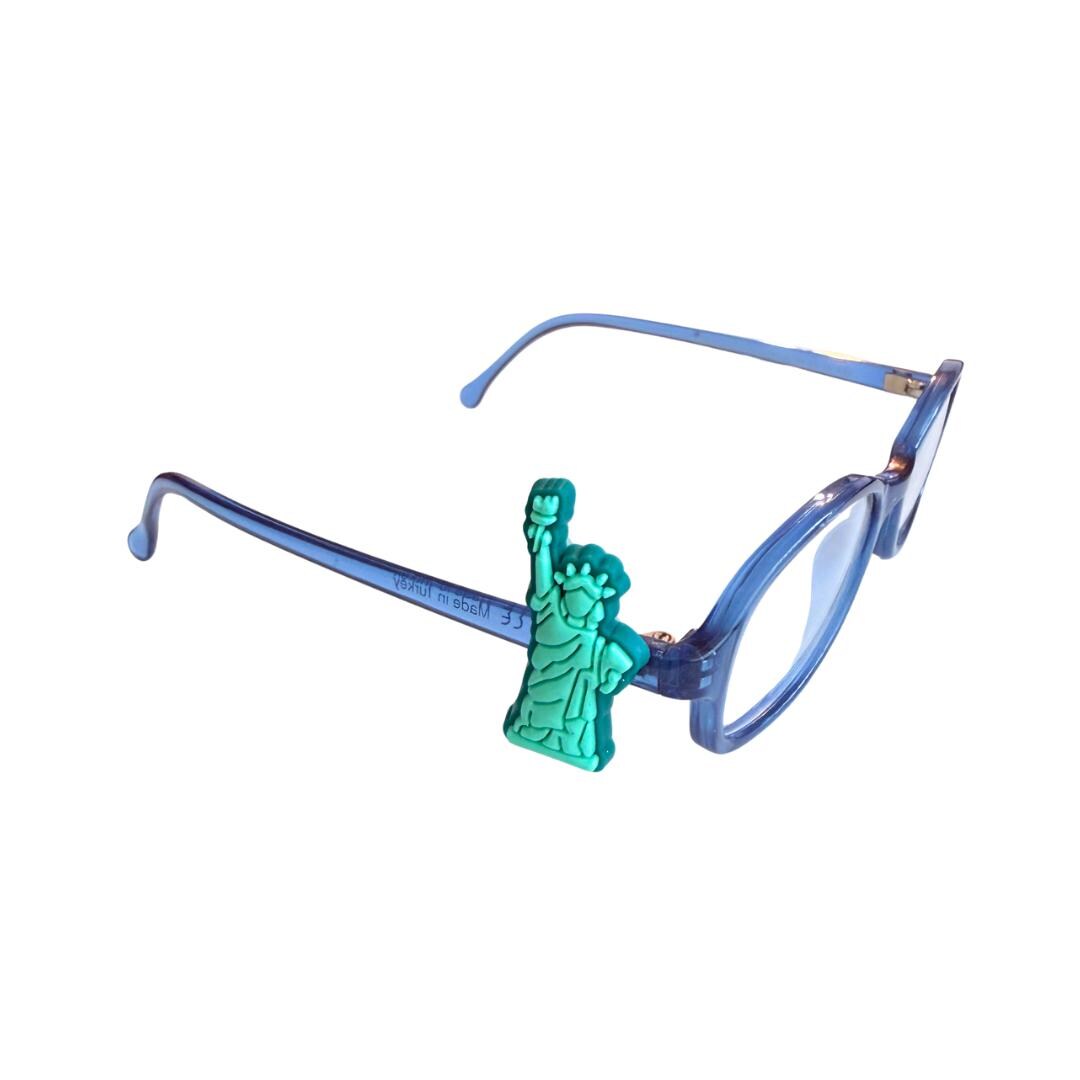 Statue of Liberty Glasses Charm for Kids: Fun Eyeglass Accessory