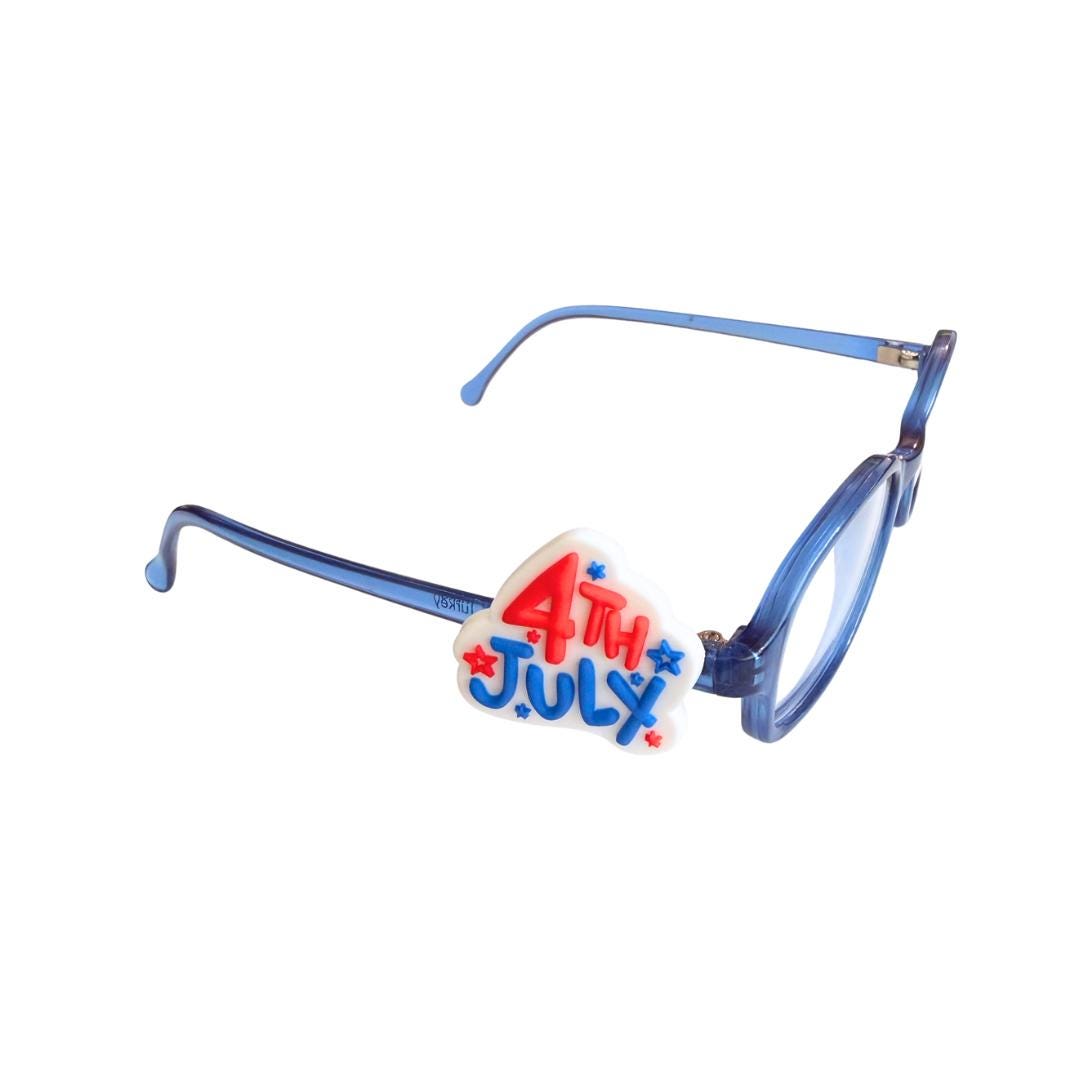 July 4th - Fourth of July Freedom Charm | Fun Glasses Accessories for Kids