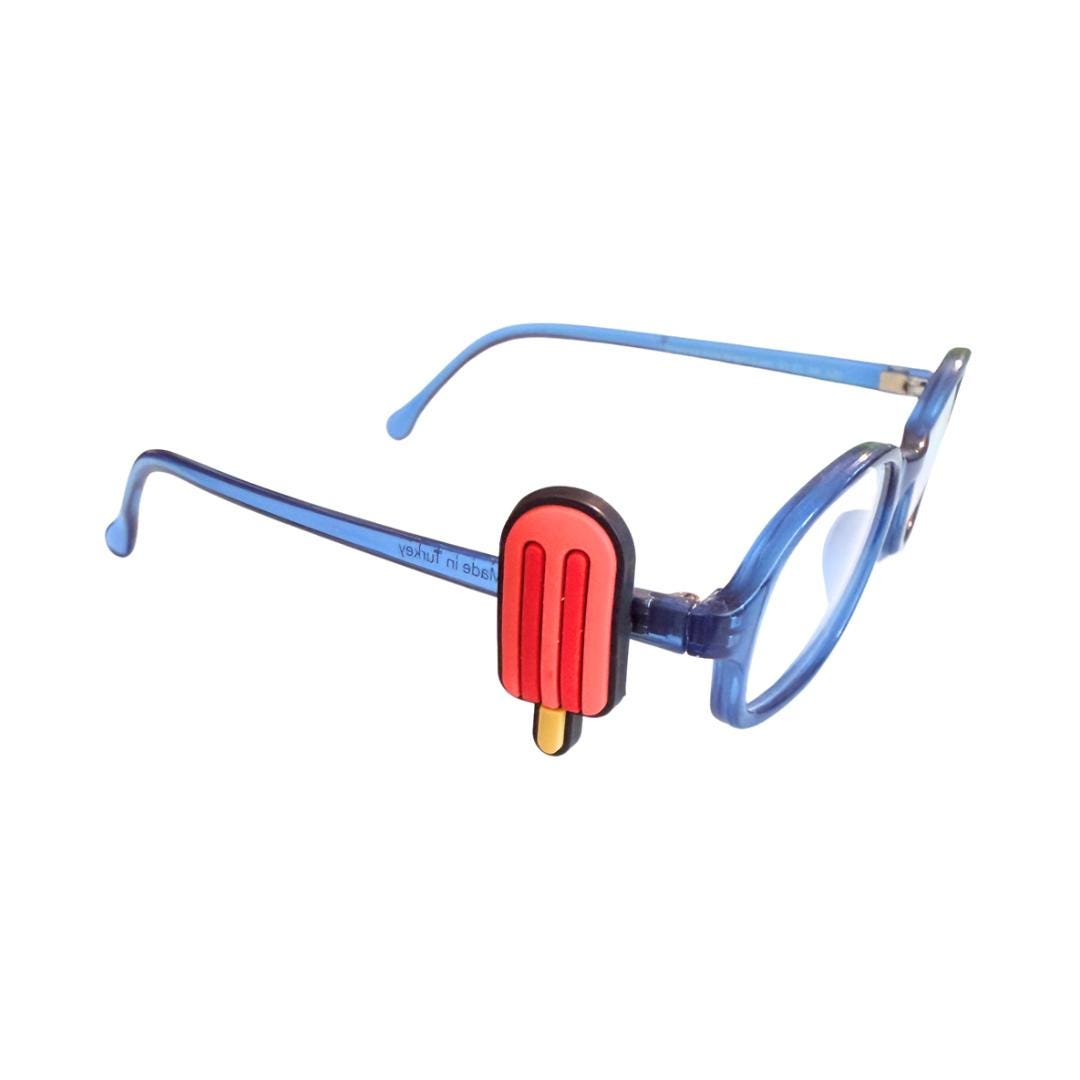 Popsicle Glasses Charm: Fun Summer Kids Sunglass Accessory