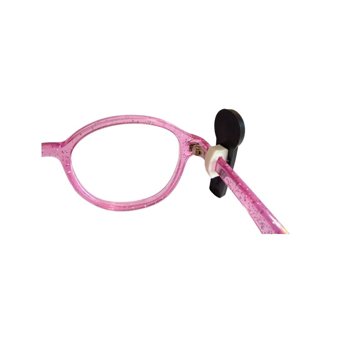 Karaoke Microphone Glasses Charm for Kids: Fun Eyeglass Accessory