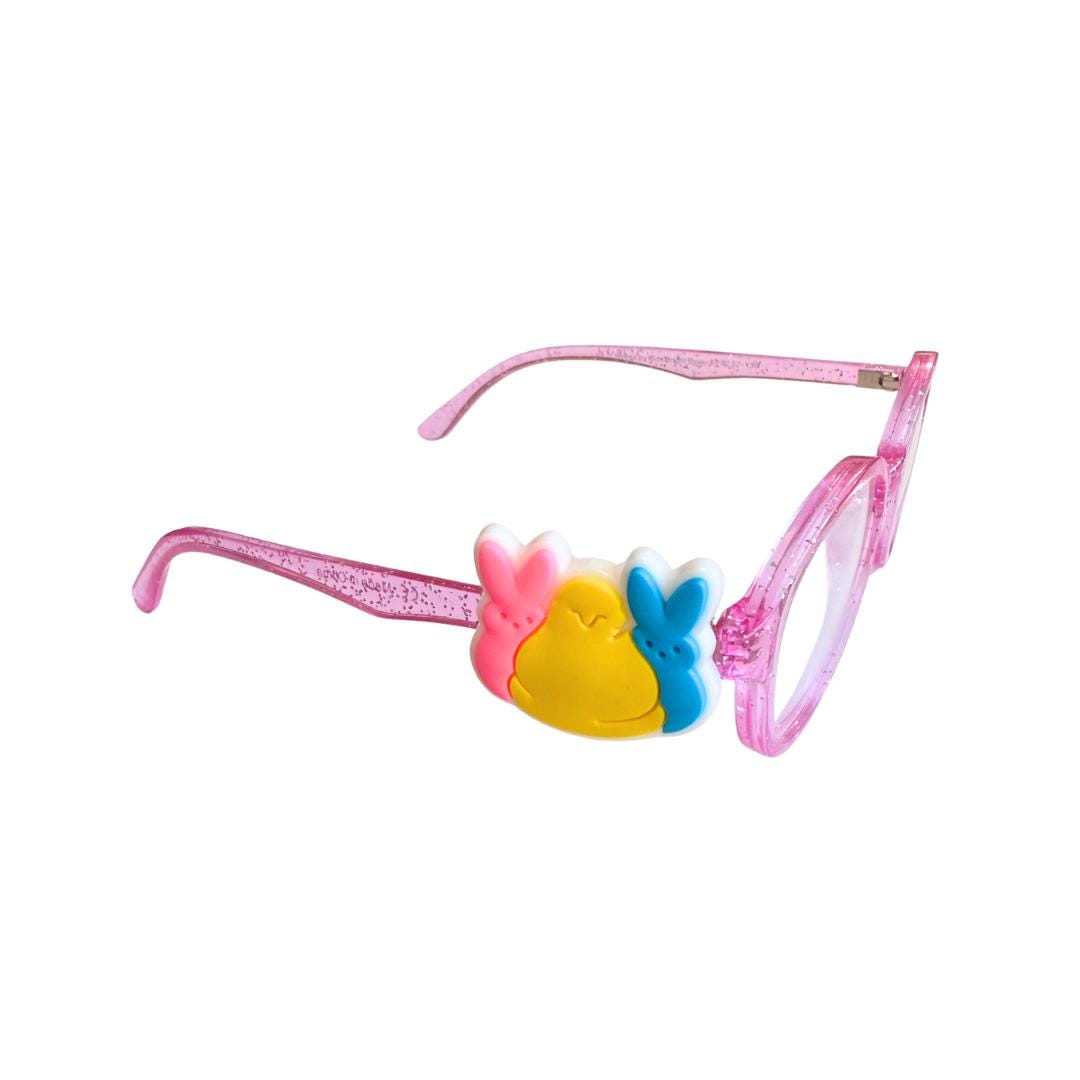 Happy Easter Peeps | Fun Holiday Glasses Accessories for Kids